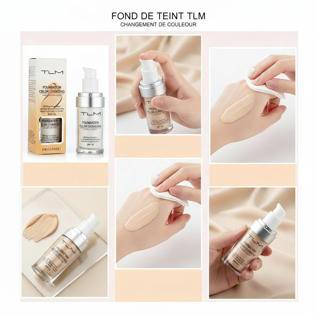 Fond de teint changeant de couleur FPS 50