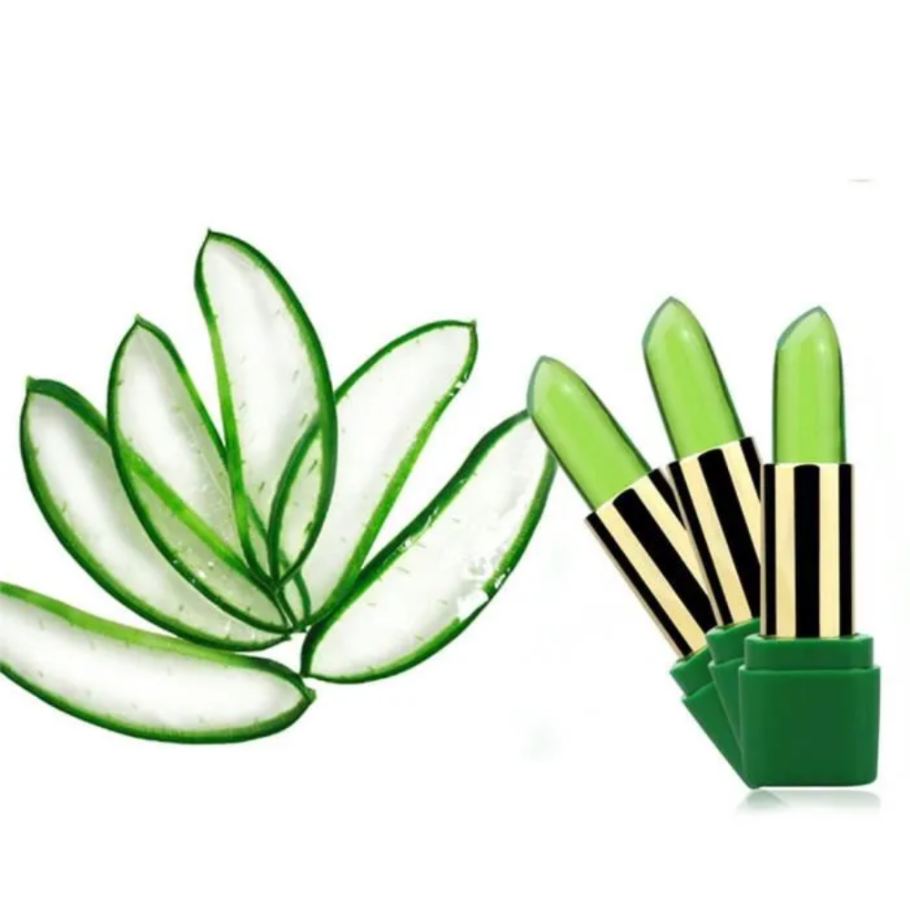 Gel à lèvres changeant de couleur à l'aloe vera